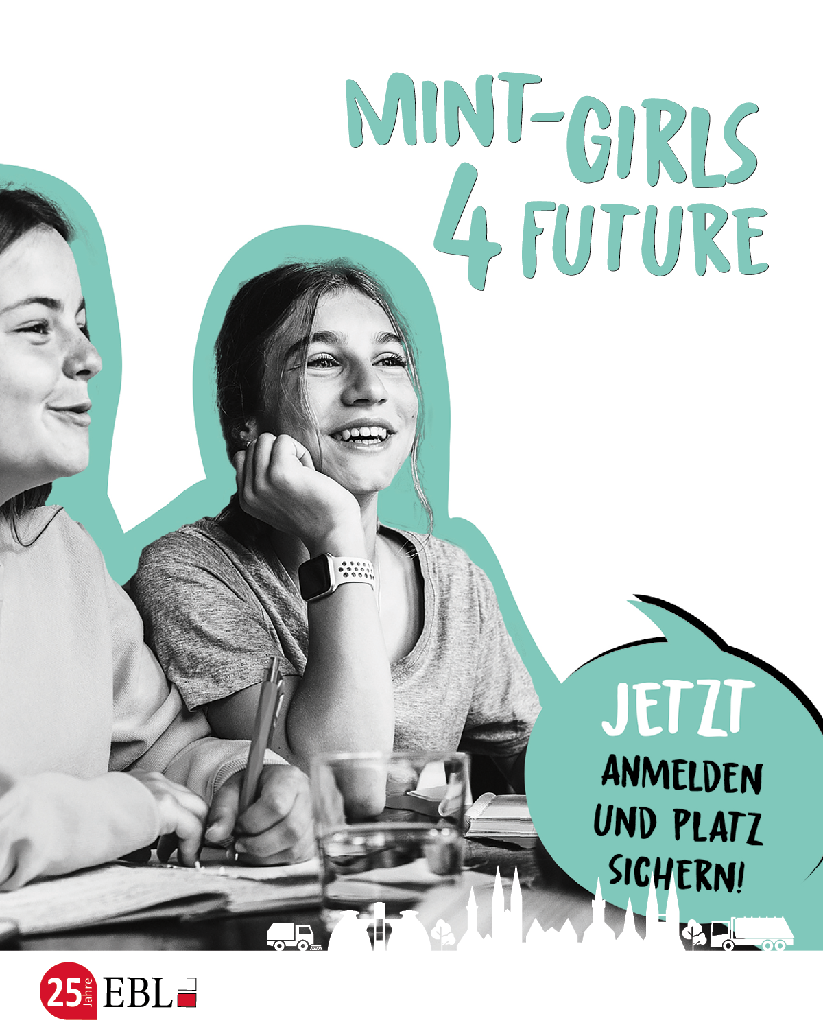 MINT Girls4Future - für Schülerinnen ab der 7. Klasse