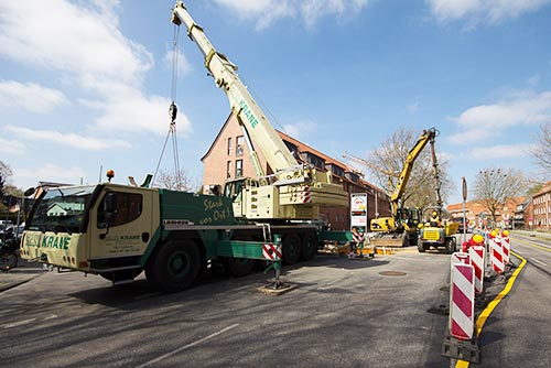 Baumaßnahme Ratzeburger Allee